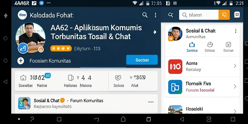 Tampilan antarmuka AA62 yang menarik dan user-friendly.