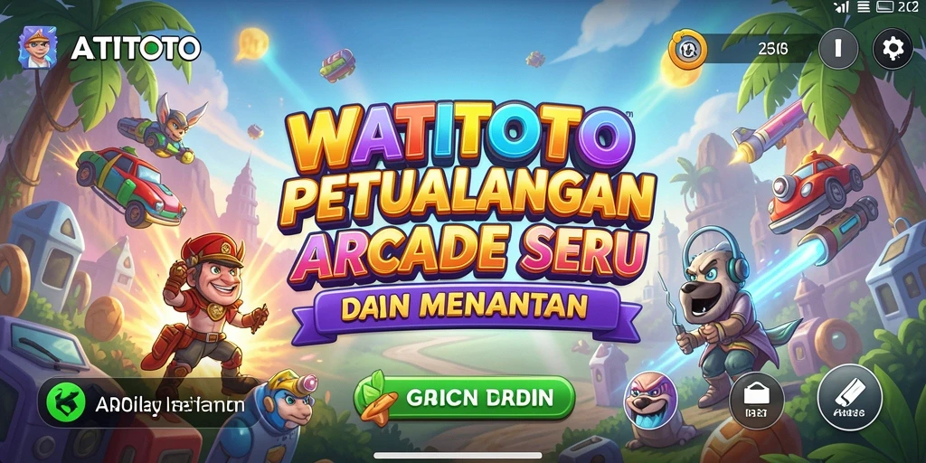 Tampilan antarmuka WATITOTO yang menarik dan interaktif.