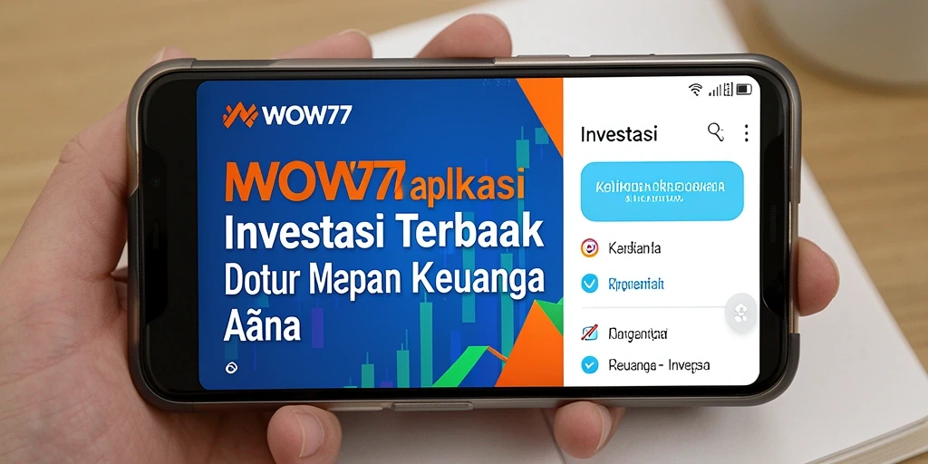 Antarmuka WOW77 yang menarik dan fungsional untuk berinvestasi.