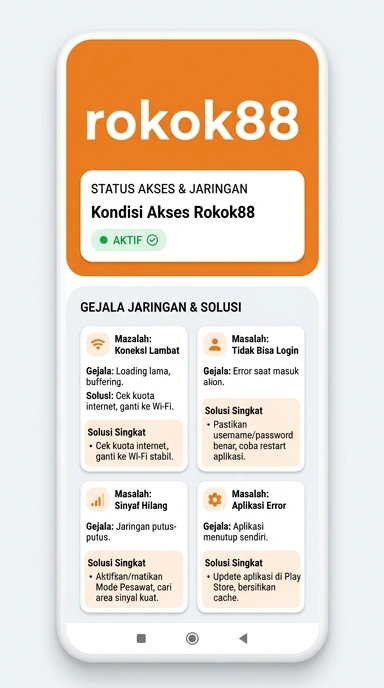 Link Alternatif Rokok88 untuk Pengguna Android Indonesia