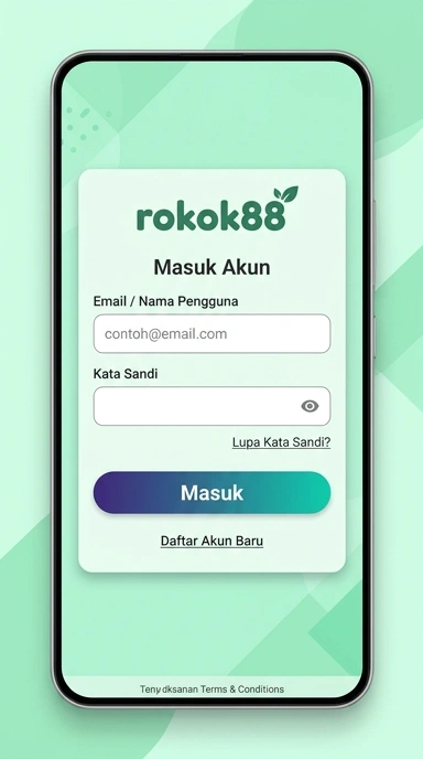 Masuk ke Akun Rokok88 dengan Mudah